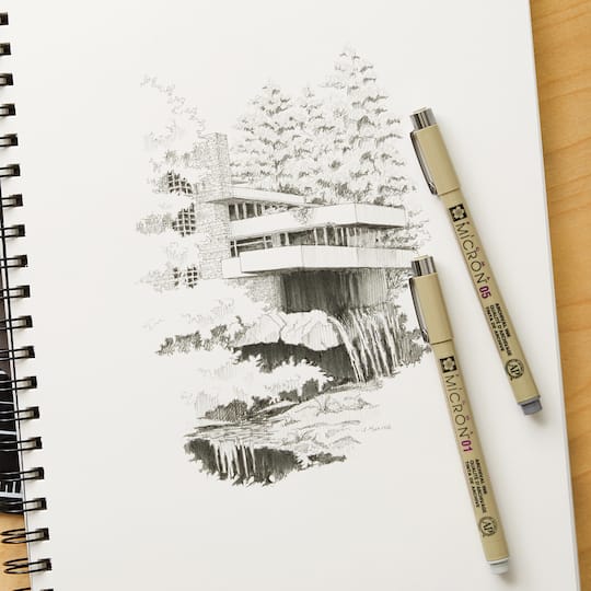 Micron® Fine & Bold Line Cool Gray Pen Set